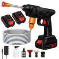 Portable Cordless Electric High Pressure Water Spray Gun Car Washer Cleaner Tool