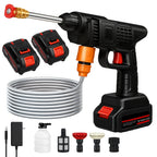 Portable Cordless Electric High Pressure Water Spray Gun Car Washer Cleaner Tool